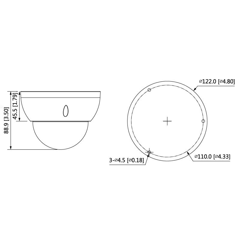 VIP* Vision 8MP IP Professional Series Motorised IR Vandal Dome, Low Light, 2.7-13.5mm Lens, 120dB WDR, 40m IR, POE or 12VDC, IP67, IK10, MicroSD (Wall Mount: VSBKTB203W, Junction Box: VSBKTA137)