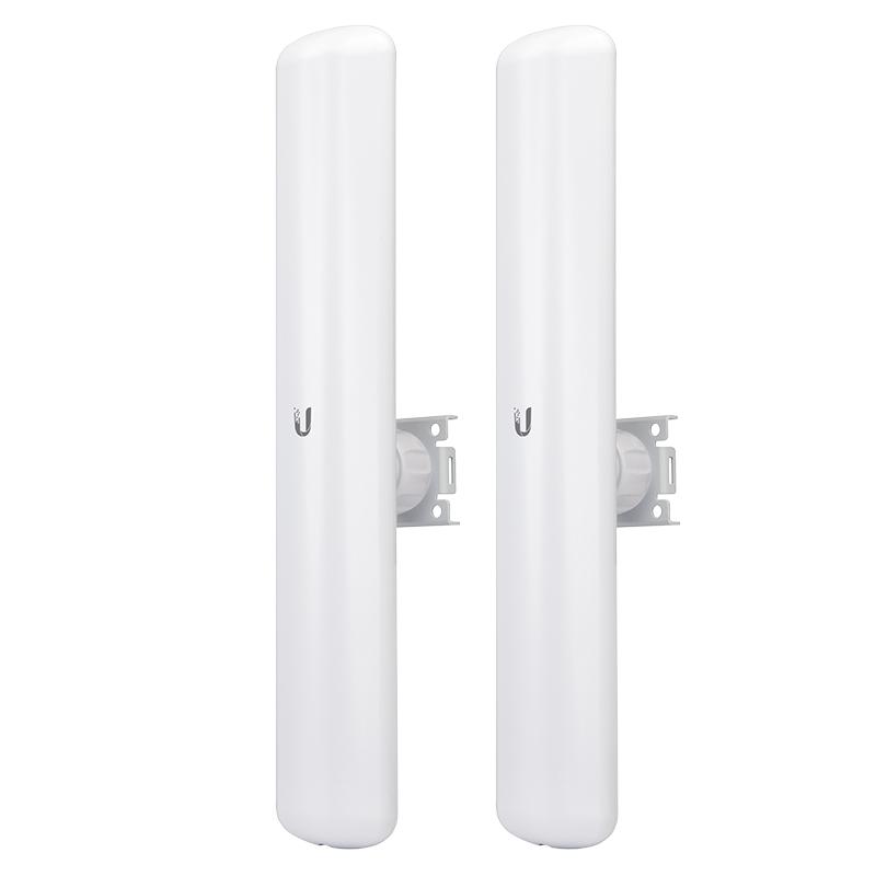 Ubiquiti 2 x 5Ghz 120 Degree Wireless Access Point Pack - Pre-Configured Point-To-Point, Includes 2 x POE Injectors
