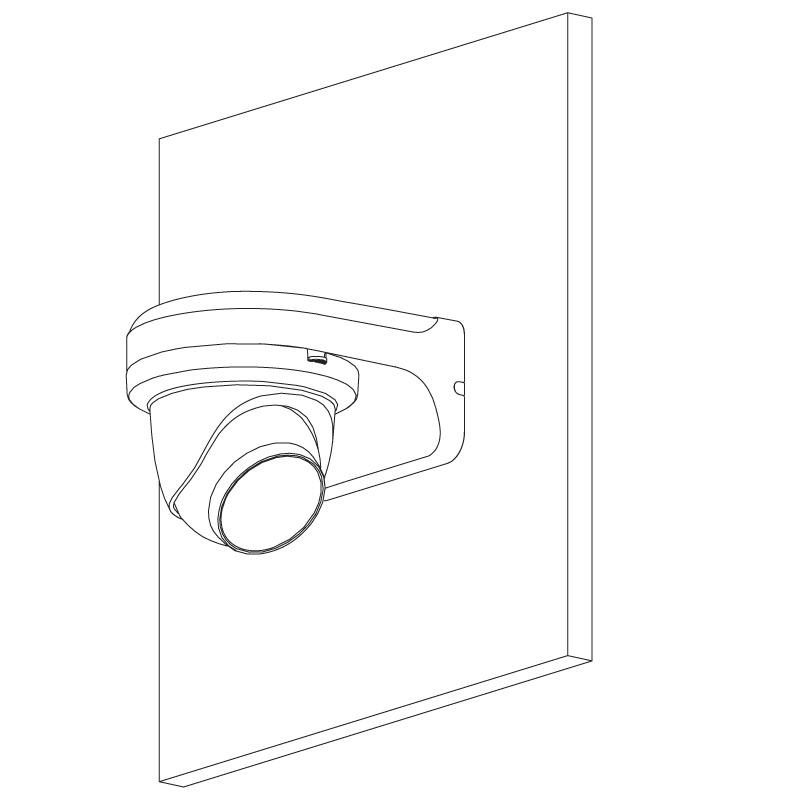 Watchguard* 4MP IP Compact Series IR Eyeball, Low Light, 2.8mm Lens, 120dB WDR, 30m IR, POE or 12VDC, IP67, MicroSD (Wall Mount: VSBKTB203W, Junction Box: VSBKTA137)
