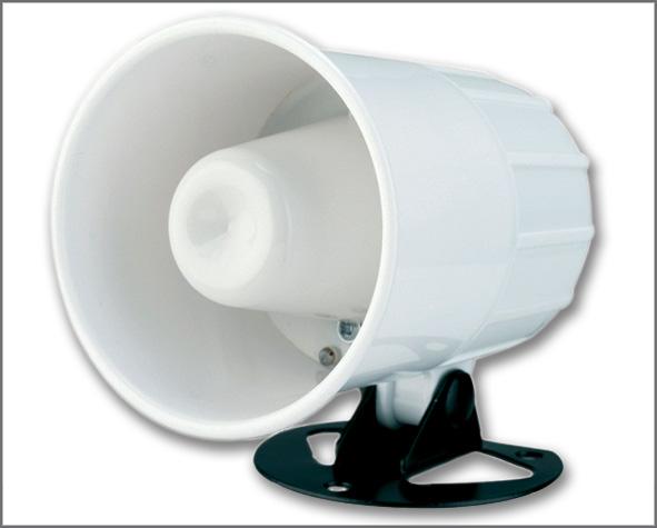 Secor Plastic Combo Horn Speaker 10W / Siren 12VDC