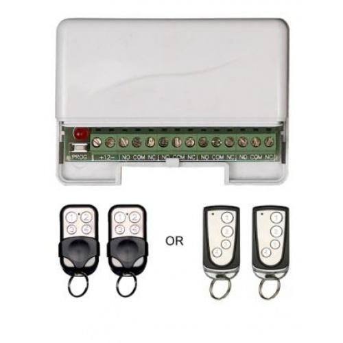 Activor Standalone Remote Kit With 4 x Relay Output - 25 Remote Capacity (1 x RX, 2 x 4 Button TX)