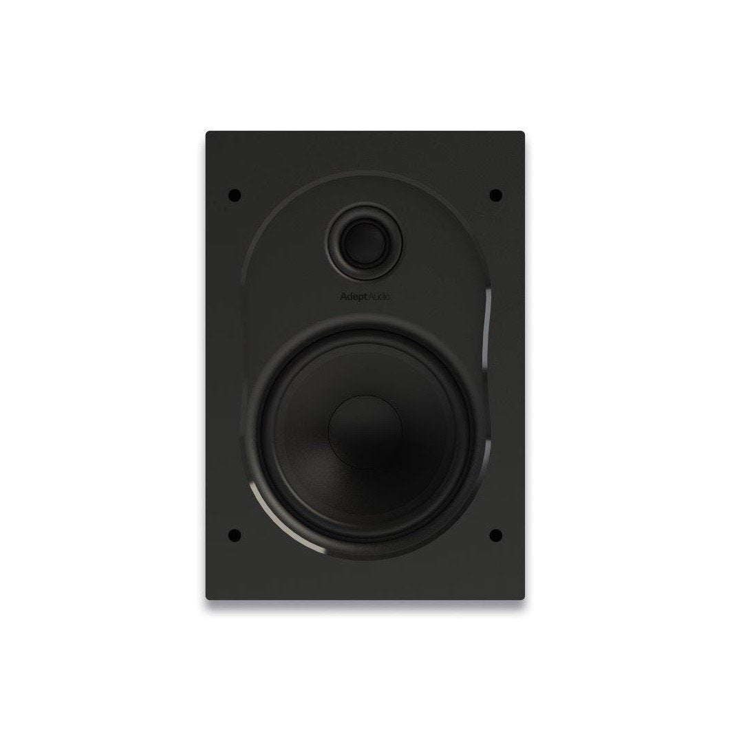**SALE** Adept Audio 6.5" Rectangle 2-Way In-Wall Speaker With Polypropylene Woofers 150W ***PAIR***