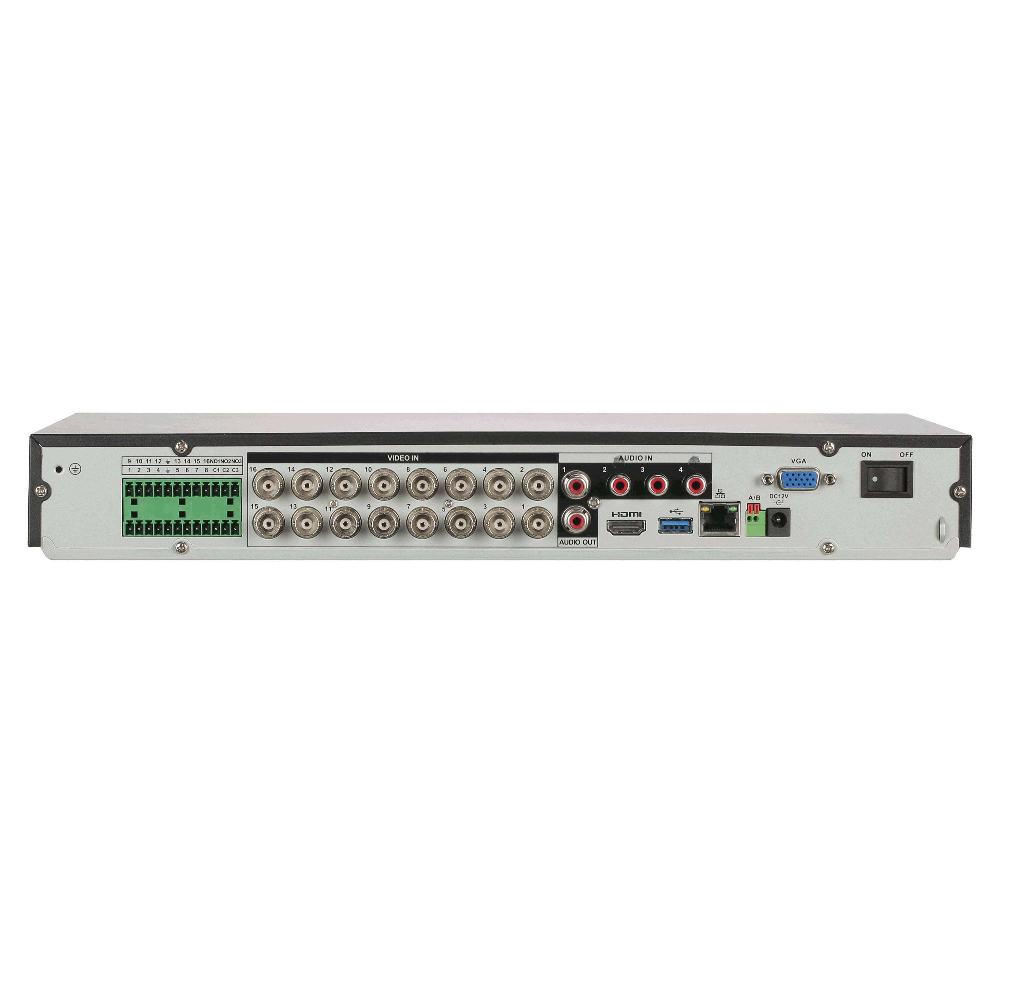 Dahua 16 Channel WizSense Series Penta-Brid 1RU XVR, H.265+, HDCVI / AHD / TVI / CVBS / IP Inputs, Max 32CH IP Up To 8MP, 128Mbps, SMD Plus, Face Recognition, Perimeter Arm / Disarm, 2 x HDD **NO HDD INSTALLED**