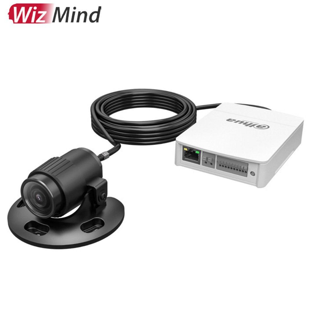 Dahua 4MP IP WizMind AI Series Pinhole Camera Kit - Includes 1 x IPC-HUM8441E-L3-S2 2.8mm, 1 x IPC-HUM8241-E1 Perimeter, Starlight, 120dB WDR, POE / 12VDC, MicroSD, Main Camera Box Unit