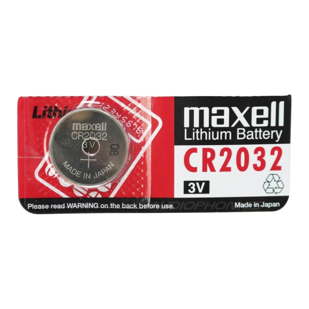 Maxell Lithium "CR2032" Battery