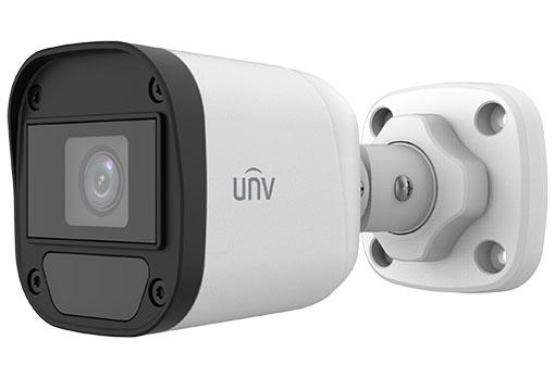 Uniview 2MP HDCVI IR Mini Bullet Camera, 2.8mm, DWDR, 20m IR, 12VDC, IP67 (Junction Box: TR-JB05-A-IN, Pole Mount: TR-UP06-B-IN)