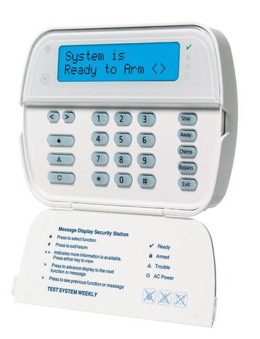 DSC* Wireless 2-Way Wire-Free LCD Keypad with 2x16 Full Message Display