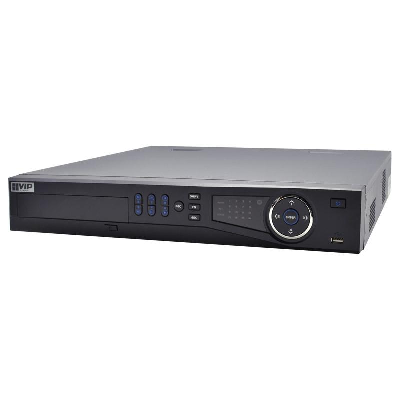 VIP* Vision 24Ch Professional Series NVR, 320MB, 2 x HDMI / 1 X VGA, 4 x HDD, 1 x Gigabit NIC, 24 x POE **NO HDD INSTALLED**