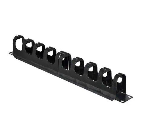 Certech* 19" 1RU Plastic Cable Management Bar